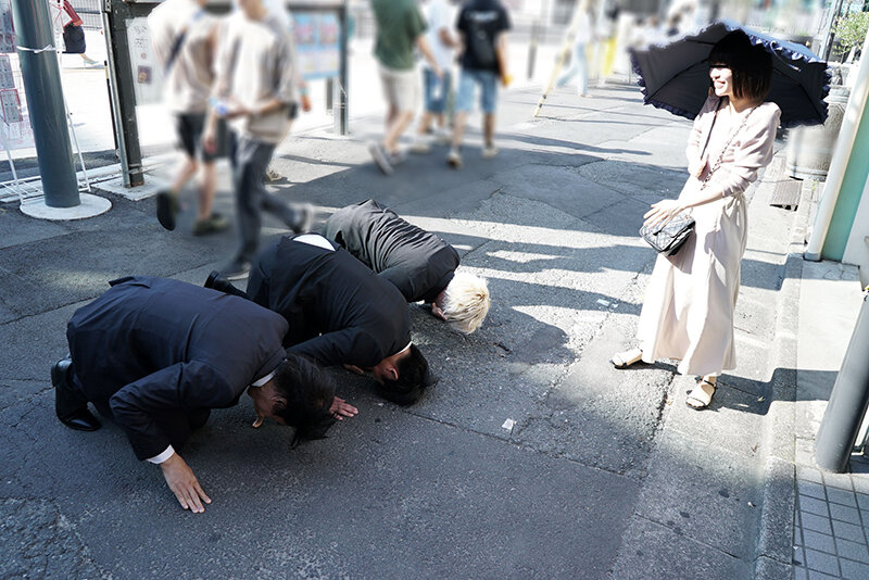 【素人】追跡 土下座ナンパ 絶叫 人妻ゴロシ 4│ジューシー│gdjp00004