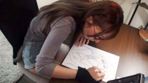 【素人】ヲタ女子精液ごっくんSEX 津浪葵│メガ・ハーツ│h_1292ikb00001