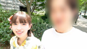 【素人】純愛、リアル。親に内緒で育む愛 老舗菓子店、看板娘の赤面ハメ撮り流出│恋愛カノジョ│h_1472erofv00353