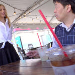 【素人】ロスでナンパした美女ウエイトレスが￥に釣られて日本のおじさんに中出しされちゃった サハラ（21歳）│ハイカラ/妄想族│hikr00204