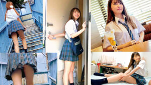 【素人】女子○生図鑑「クラスメイト紹介してください！」で紡ぐ制服の輪新・青い制服編IちゃんMちゃん│俺の素人-Z- SECOND IMPACT│h_1732orecs00292