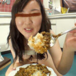 【素人】昨日食べた物をもう一度食べる！脱糞カレーライス！│PI＆CA│h_189pc00059