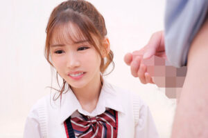 【素人】素人ナンパ 代々木でみつけたウブな女子〇生に18cmメガチ〇ポを素股してもらったら、こんなにヤラしい事になりました。 涼風うい│IENF│1ienfa39803