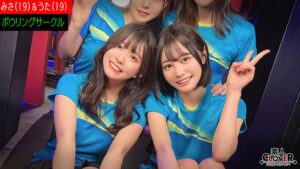 【素人】某大学ボウリングサークル【みさ、うた、なつ、こはる】～みさ＆うた編～│----│1stcv00521