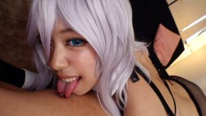 【素人】フォロワー1万人突破！スケベバニーコスの色白美巨乳レイヤーKちゃんは人参よりもオチ●ポが大好きです！│こすパコハメ撮りおじさん│cosx00050