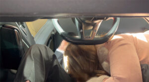 【素人】個人撮影車内@フェラチオ口内射精│カオス│h_189cha00048