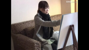 【素人】【AIリマスター版】素人ギャルに男優の裸体をデッサンして下さい。│BeCool│h_005bc00015ai