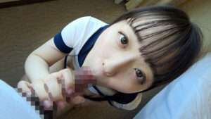 【素人】すんごいエロいフェラ顔でチ〇ポにしゃぶりつく！ドスケベすぎるP活娘に大量ザーメン口内射精！2│----│h_1721fvid00002