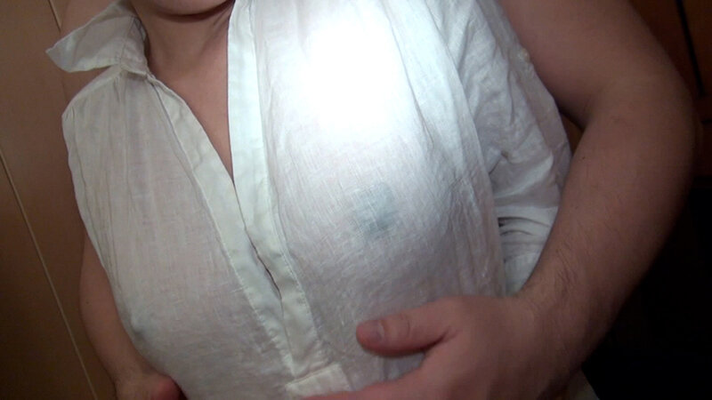 【素人】濡れた白いシャツに透ける乳首が卑猥な美熟女。超絶感度の早漏妻が魅せる濃厚セックスでド派手なイキッぷり！│即ヌキ│h_1724m00943g18