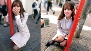 【素人】リモコンバイブお散歩 人混みの中でビクビク絶頂数十回 なみさん（28才）/るいささん（28才）│俺の素人-Z- SECOND IMPACT│h_1732orecs00534