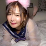 【素人】猫耳セーラーコスで爆濡れ即イキチョロまん女子 なるみ（26）│チュルチュル素人│h_491chuc00147