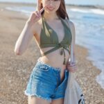 【素人】マジックミラー号 真夏の水着美女【あや】ちゃん 童貞のフリした絶倫男が激ピストン！！何度イっても無視しガン突き再開！失禁・痙攣でキュッと締まったオマ〇コにとろ～りナマ中出し│マジックミラー号│1sdmm09704
