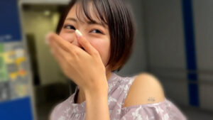 【素人】街角で声をかけて口内観察させてもらう パティシエ さらちゃん│口内クイーン│h_1651nko00014