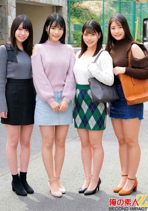 【素人】素人女子2人と童貞1人の夢の3Pハーレム生筆おろし りな/さくら/みくる/あすな│俺の素人-Z- SECOND IMPACT│h_1732orecs00590