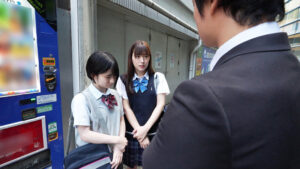 【素人】たんぽぽ☆プレゼンツ！ド田舎から東京に修学旅行で来ていたイケてる女子校生とパコパコする物語 ちびとり♂＆らん♀編│ふらわー│tanf00015
