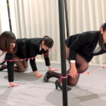 【素人】一般男女モニタリングAV 「噴いたらデカチン即ハメ！牛乳浣腸だるまさんが転んだ！」デカ尻OL同僚3人組がアナルに限界までミルクを注入されたままゲームに挑戦！我慢できずにケツ穴お漏らし噴射イキ！エネマまみれの6P大乱交！│DEEP’S│dvmm00428