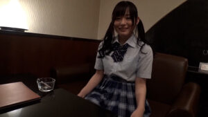 【素人】あどけない笑顔でツインテールに束ねた黒髪純情娘とコスプレ個撮テイの嵌め撮りセックス！│即ヌキ│h_1724a196f00004