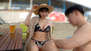【素人】腰が砕ける背徳SEXの快感にアヘ顔絶頂 欲求不満ドM妻と江の島中出し不倫旅行│いんすた│h_1472chetv00001