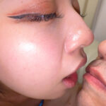 【素人】可愛い顔して口の中を支配するみれいちゃんがM男に濃厚キス│Rich kiss│h_1651kist0600005